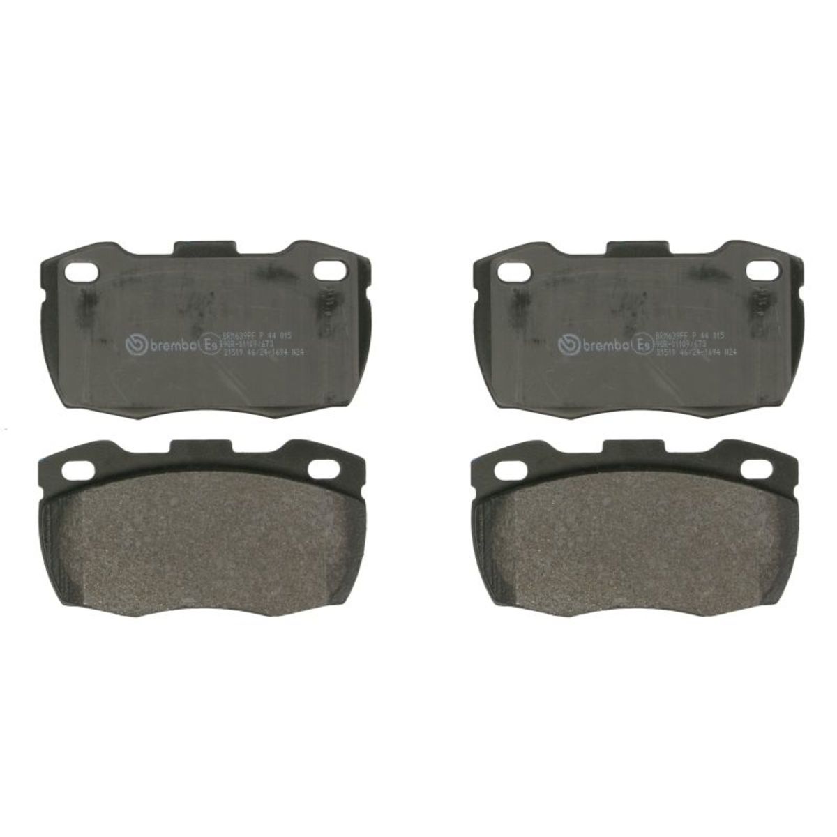 Jarrupalat, levyjarru BREMBO P 44 015