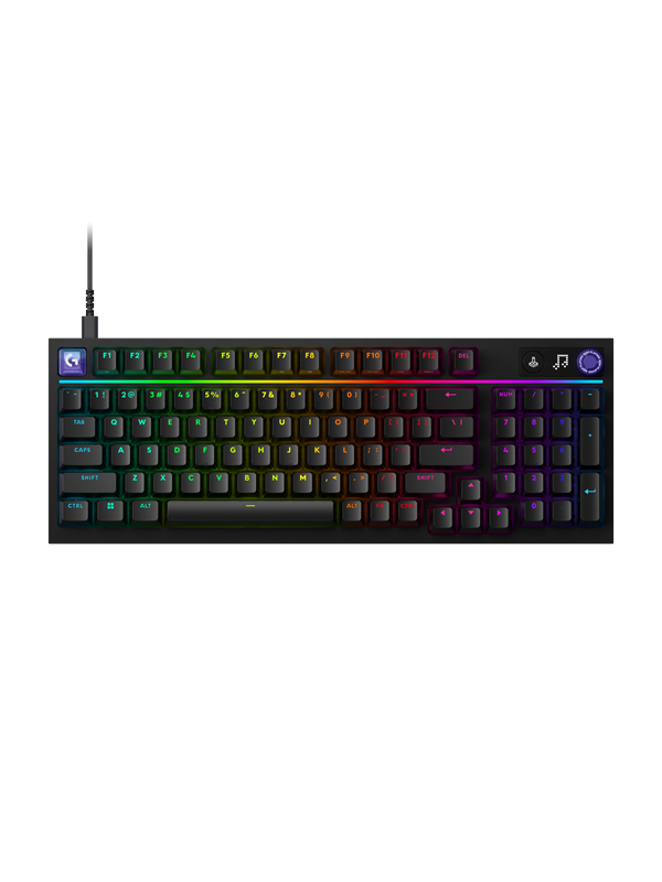 Logitech G316 X 98 - Black (Nordic) - Pelinäppäimistö - Pohjoismainen - Musta