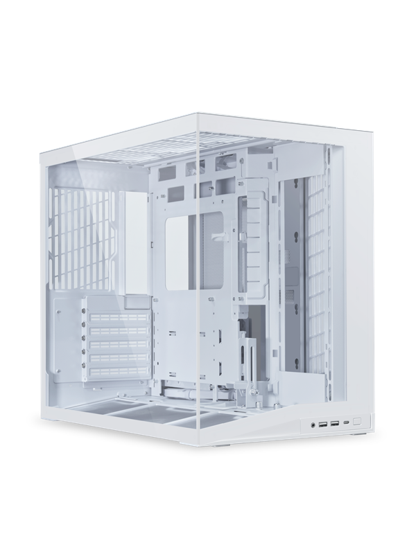 Lian Li 011 Dynamic Mini O11 DYNAMIC MINI V2, Mini Tower, PC, Valkoinen, ATX, mikro ATX, Mini-ATX, Alumiini, Verkko, Karkaistu lasi, 16 cm
