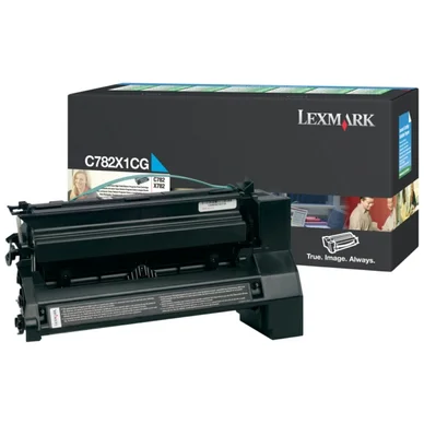 Lexmark Värikasetti cyan 15.000 sivua C782X1CG Vastaa: N/A