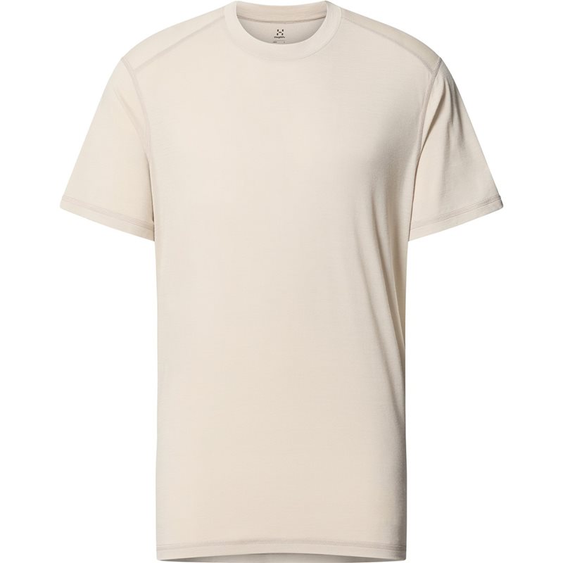 Haglöfs Kaise Wool Tee Miesten liitubeige - XXL