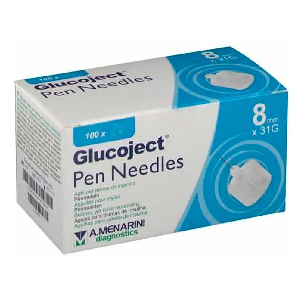 Insuliini neula Menarini Glucoject 31gx8mm 100 Uds