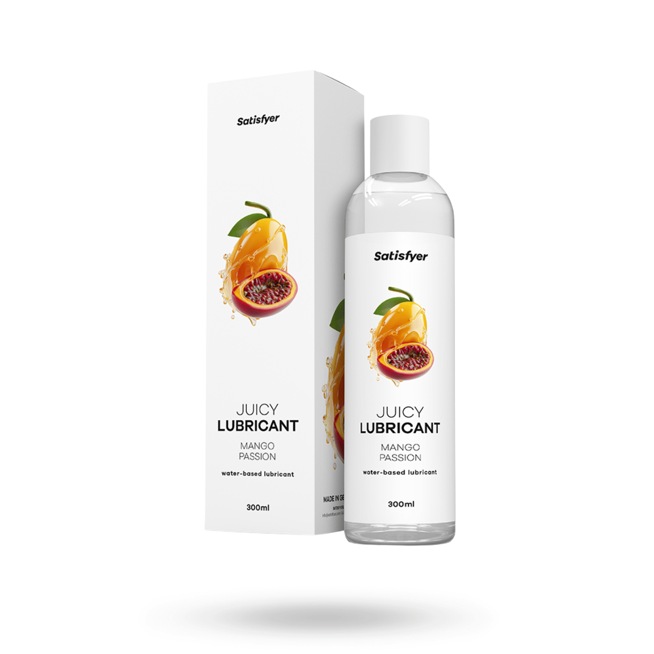 Satisfyer Mango & Passion Water Based Lubricant 300 ml Vesipohjainen liukuvoide