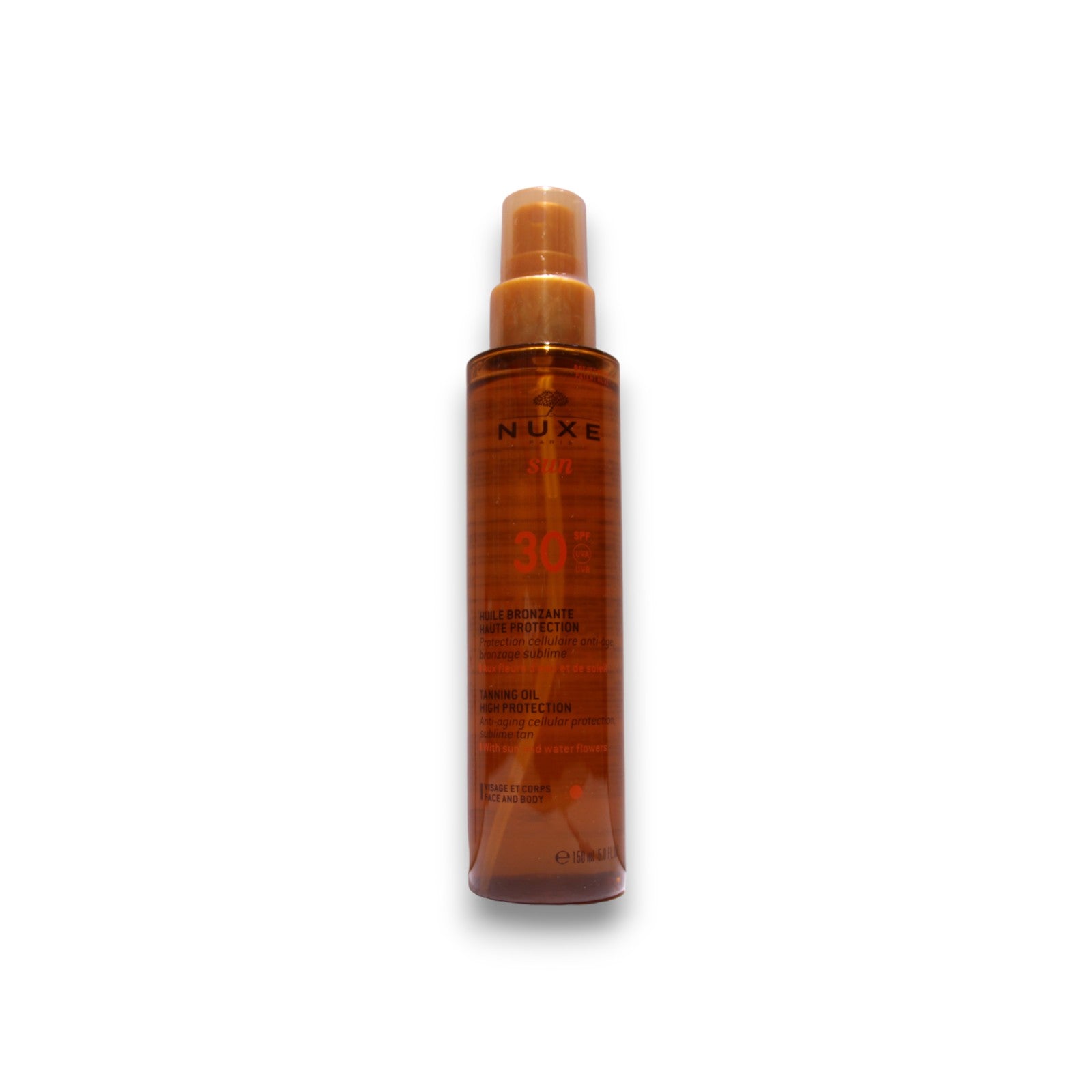 Nuxe, aurinko-, ikääntymistä ehkäisevä, rusketusöljy, SPF 30, 150 ml