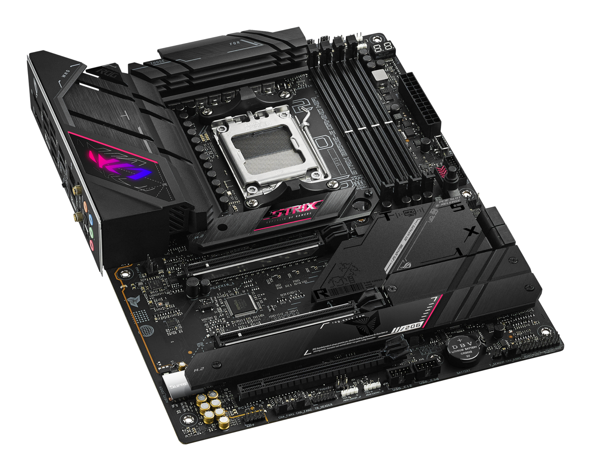 ASUS ROG STRIX B650E-E GAMING WIFI Emolevy - AMD B650 - AMD AM5 - DDR5 RAM - ATX