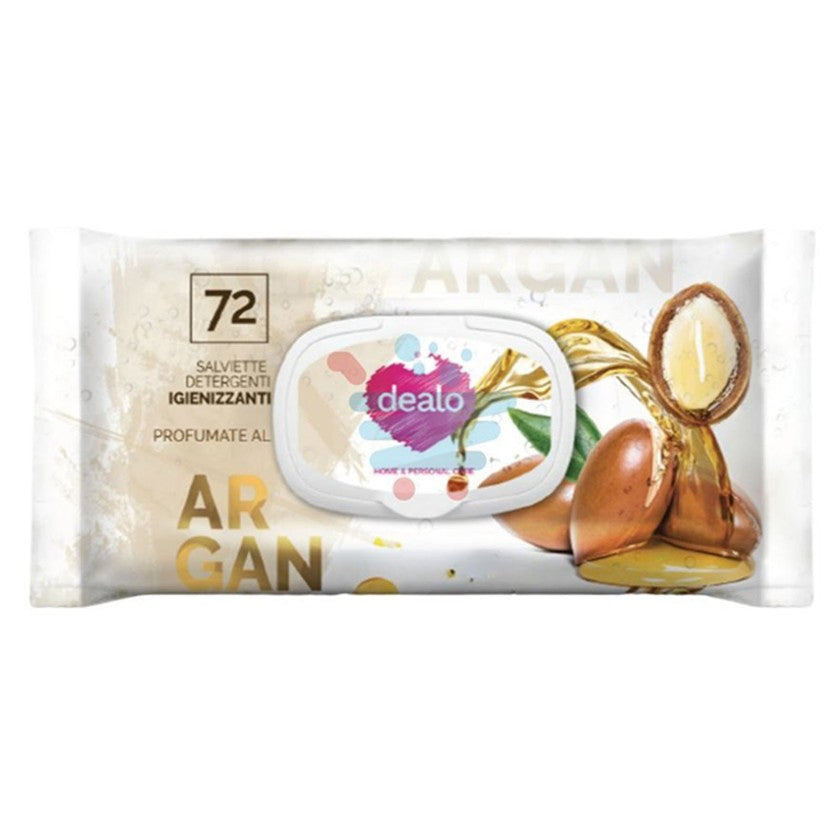 Dealo Salv. Hygieen. Baby Argan 72 kpl.