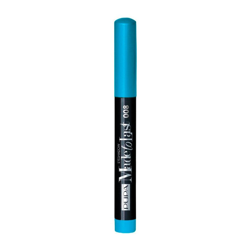 Pupa Made To Last -vedenkestävä luomiväri - Luomiväri - 008 Pool Blue