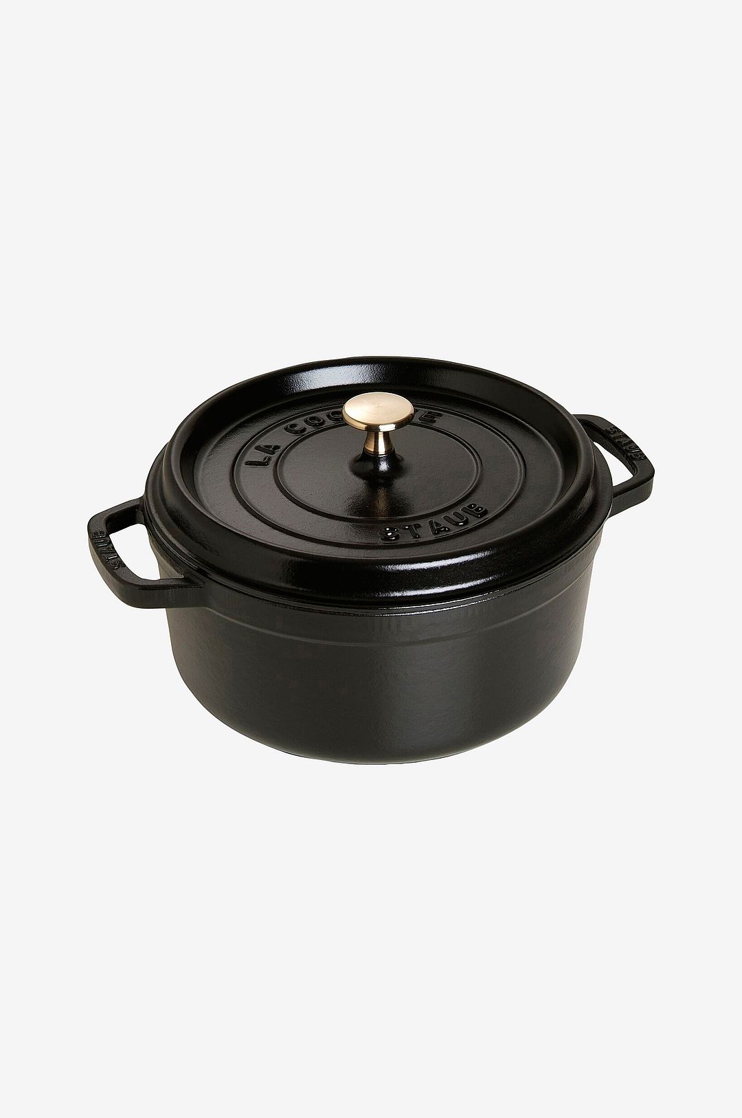 Staub Cocotte - 24 cm - 3.8 L Musta