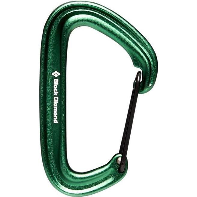 Black Diamond Litewire Carabiner Green - NoSize