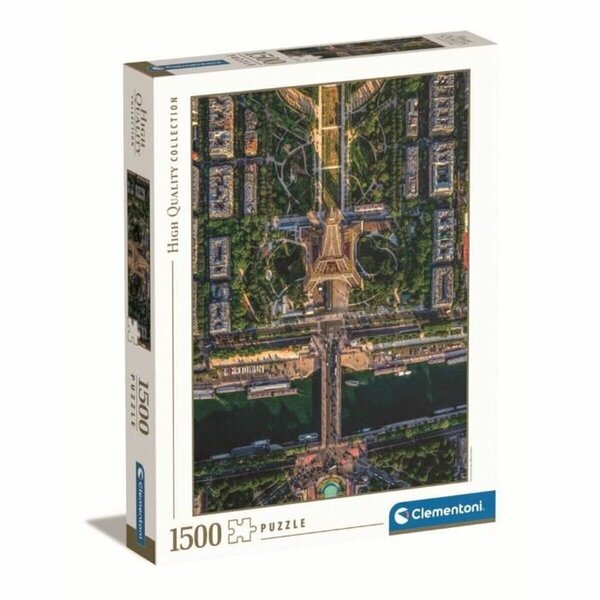 Clementoni Puzzle HQC Flying over Paris 1500 pieces Lattia