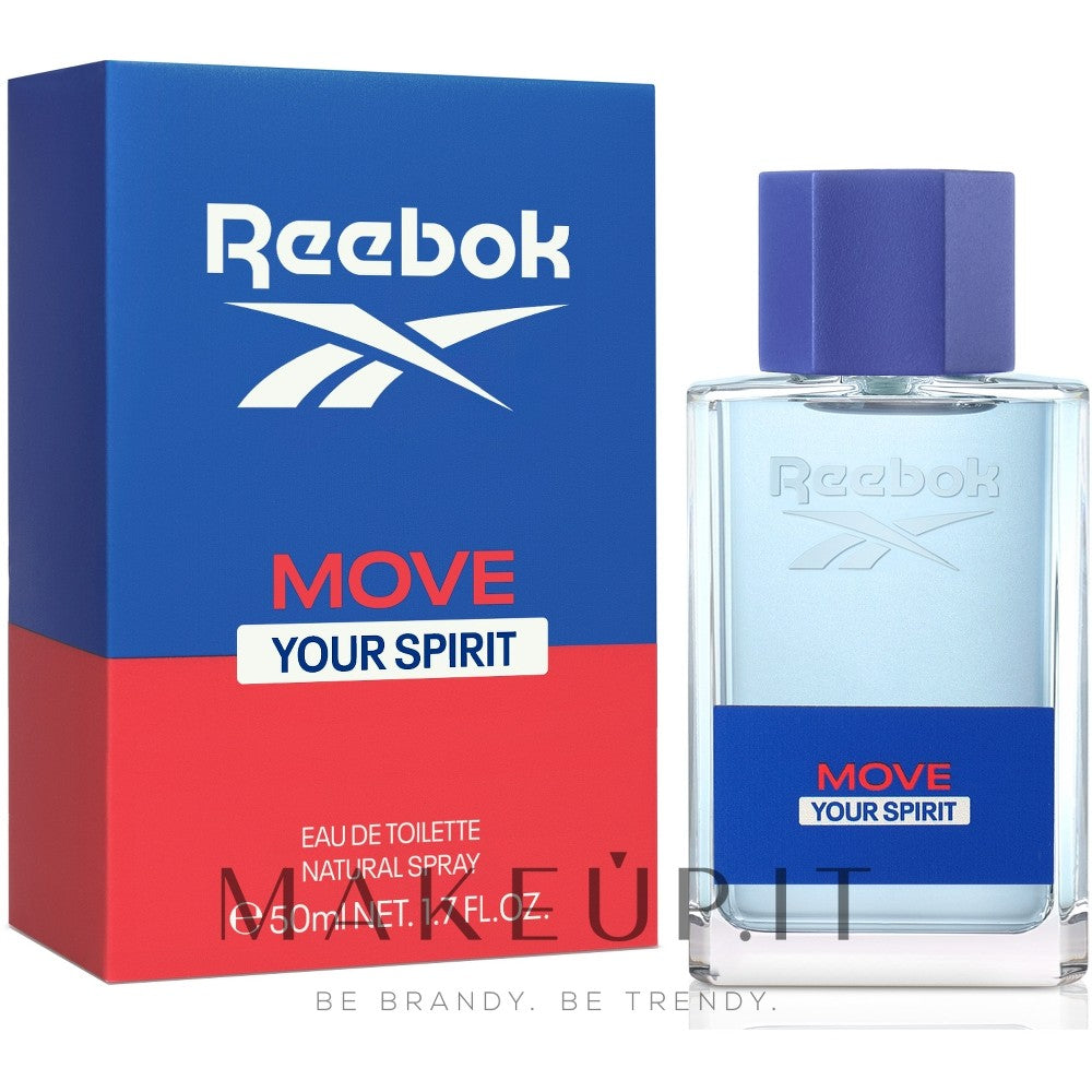 Reebok Move Your Spirit Uomo 50 ml — Eau de Toilette