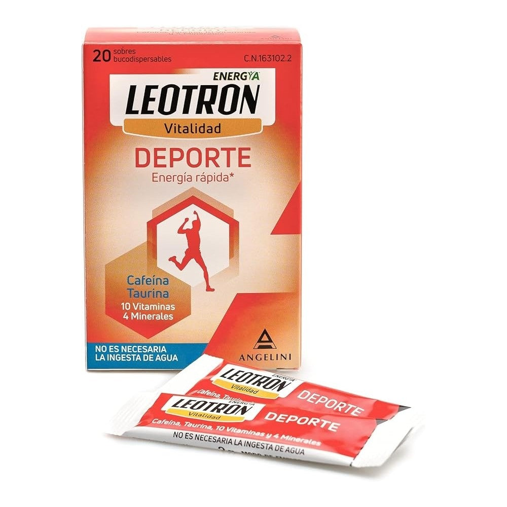 Leotron Sport 20 bukodispergoituvaa pussia