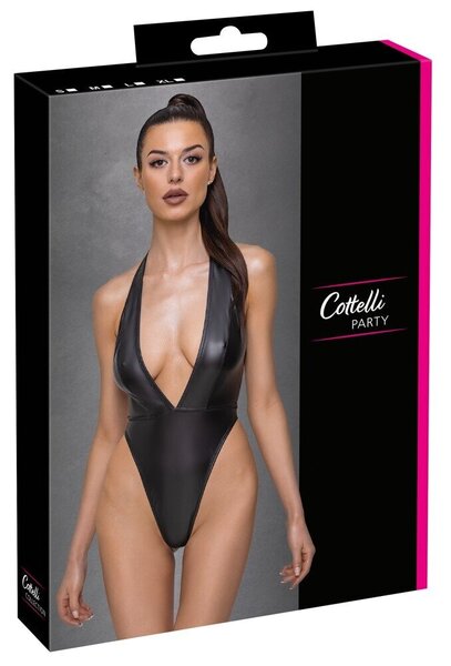 Thong body - black