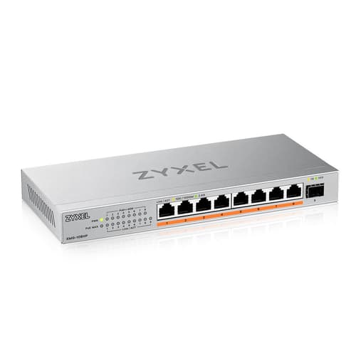 ZyXEL XMG-108HP 8-Port 2.5G Unmanaged Switch 10G Uplink