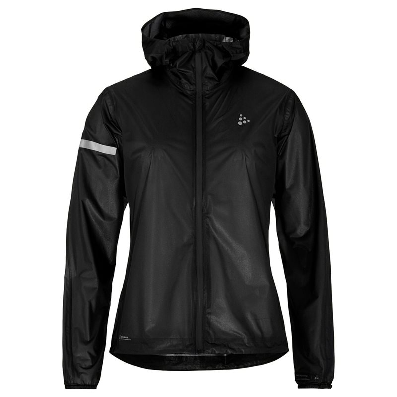 Craft Pro Hydro Lightweight Jacket W Black/Black - M