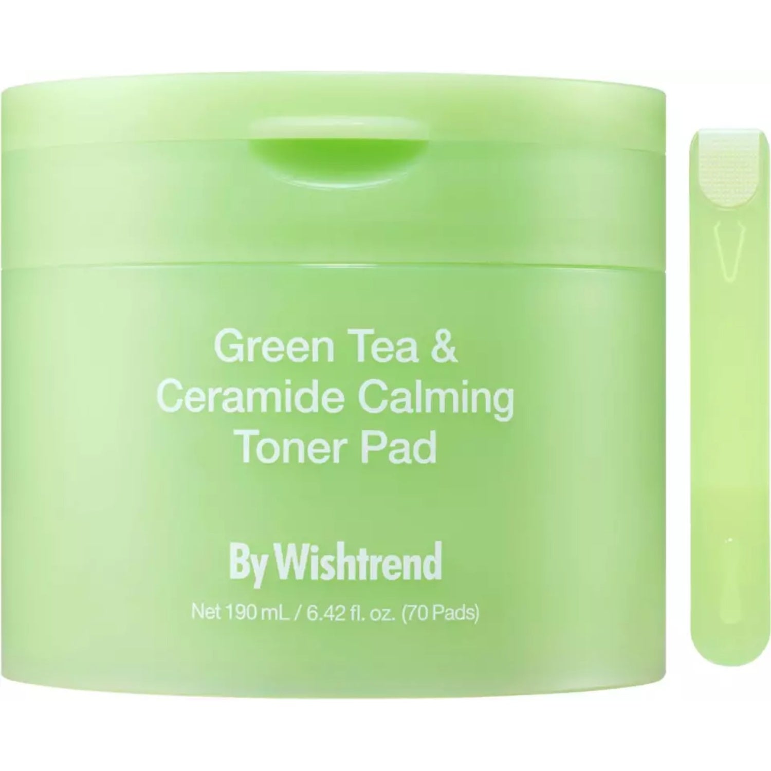 By Wishtrend Green Tea & Ceramide Calming Toner Pad 70 pcs
