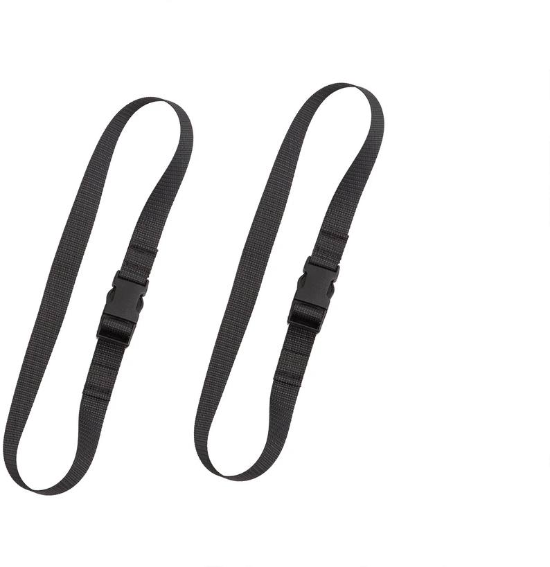 Savotta Pack straps, SR buckle, 2 pcs, 80 cm, black reppuhihnat, kpl