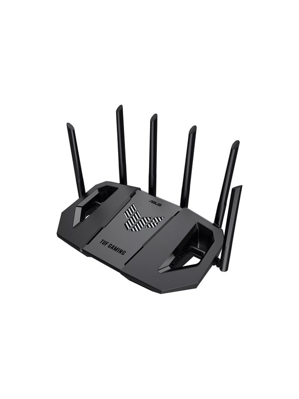 Asus TUF BE9400 -pelireititin, Wi-Fi 7, Tri-band, 2,5G WAN -portilla, musta