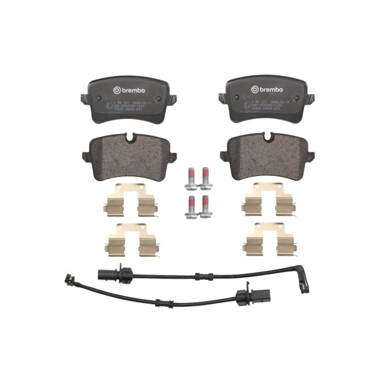 Jarrupalat, levyjarru BREMBO P 85 157