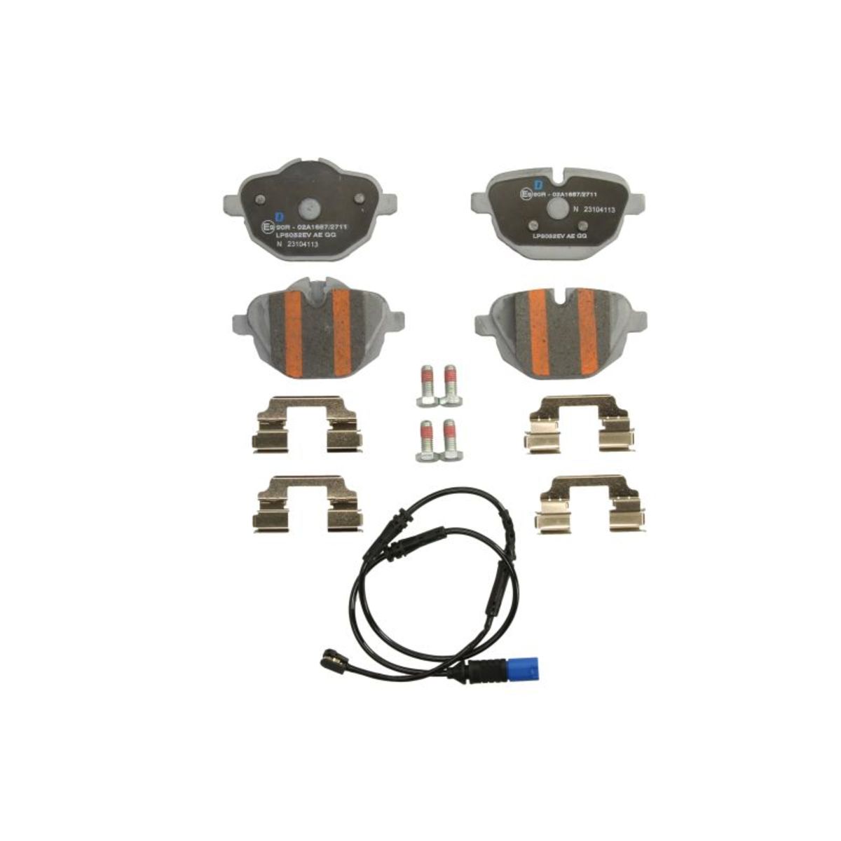 Jarrupalat, levyjarru DELPHI LP5052EV