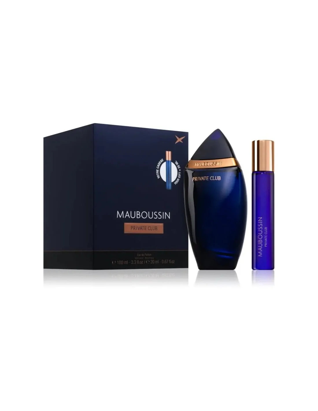 Mauboussin Private Club lahjapakkaus EDP 100 ml vapo + mini 20 ml