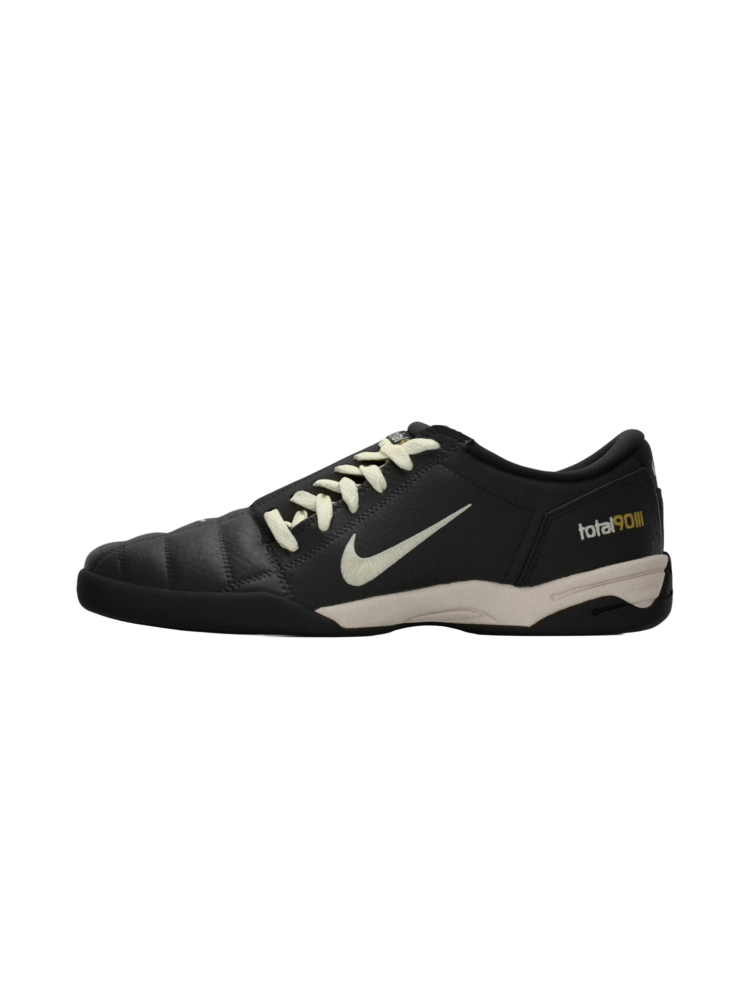 Nike Sportswear Matalavartiset tennarit 'TOTAL 90' kerma / sitruunankeltainen / musta / valkoinen