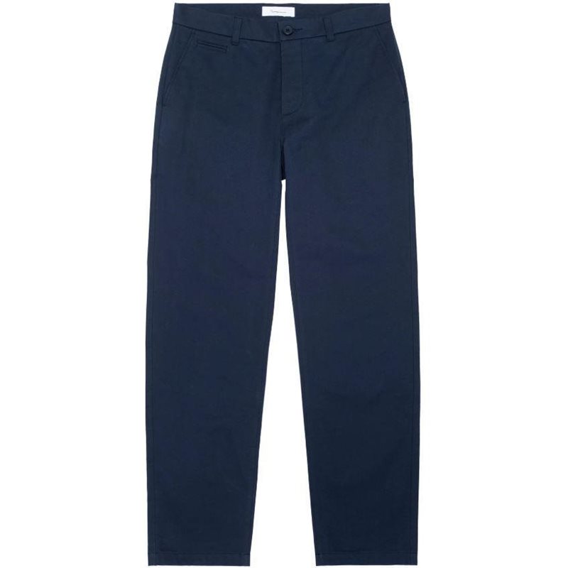 KnowledgeCotton Apparel Chuck Regular ChinoTwill Pants Total Eclipse - 31/32