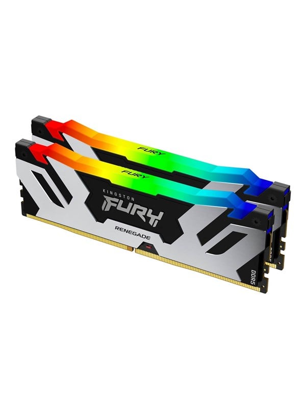 Kingston FURY Renegade RGB DDR5-6000 - 96GB - CL32 - Dual Channel (2 pcs) - Intel XMP - Musta RGB