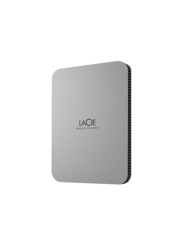 LaCie Mobile Drive - Ulkoiset kovalevyt - 5TB - hopea