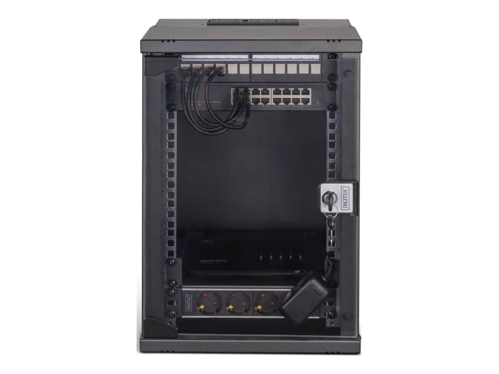 DIGITUS SOHO PRO Series - cabinet - 315 x 300 mm (W x D) - 9U