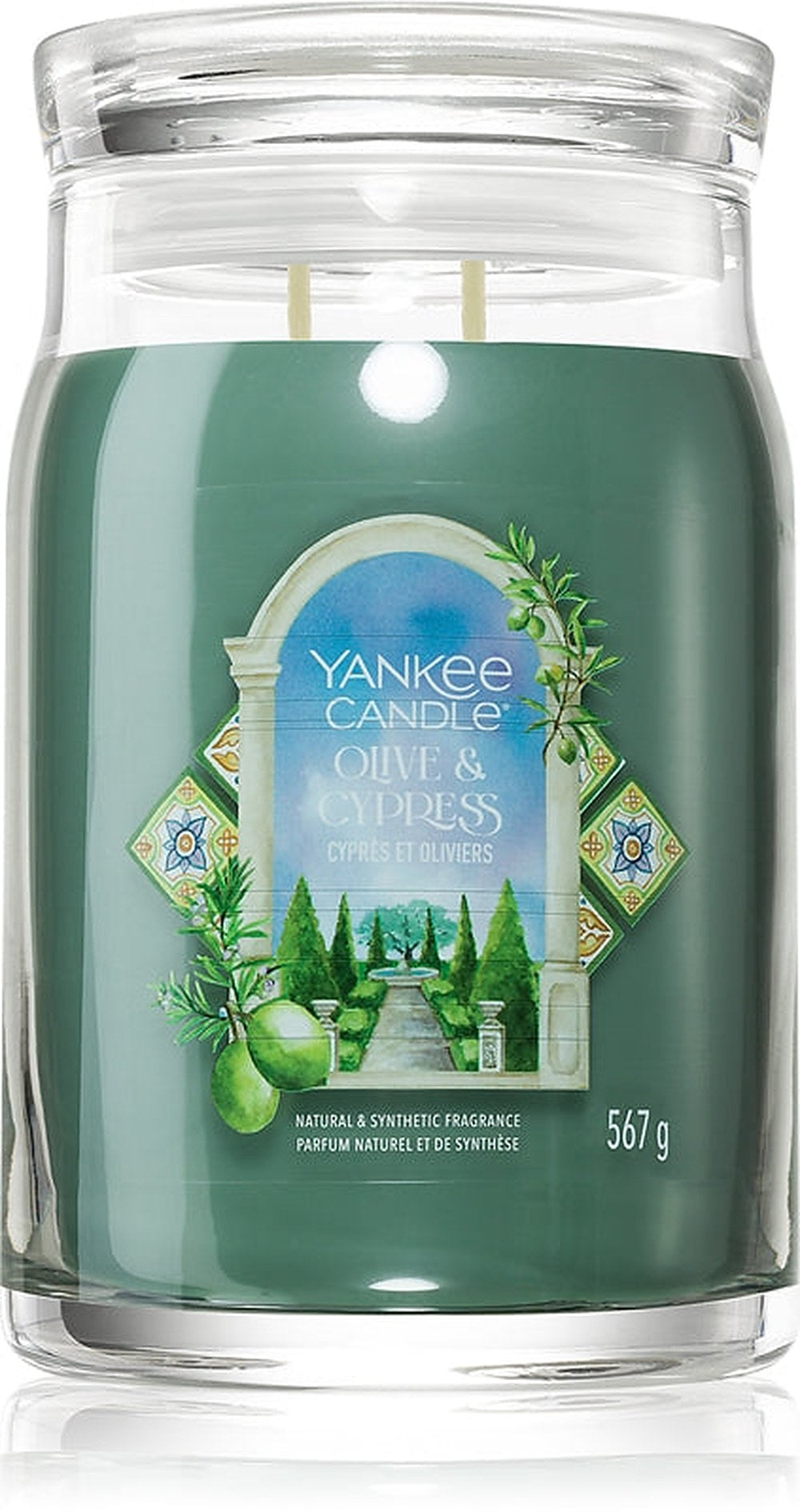 Yankee Candle Oliivi & Sypressi tuoksukynttilä 567 g