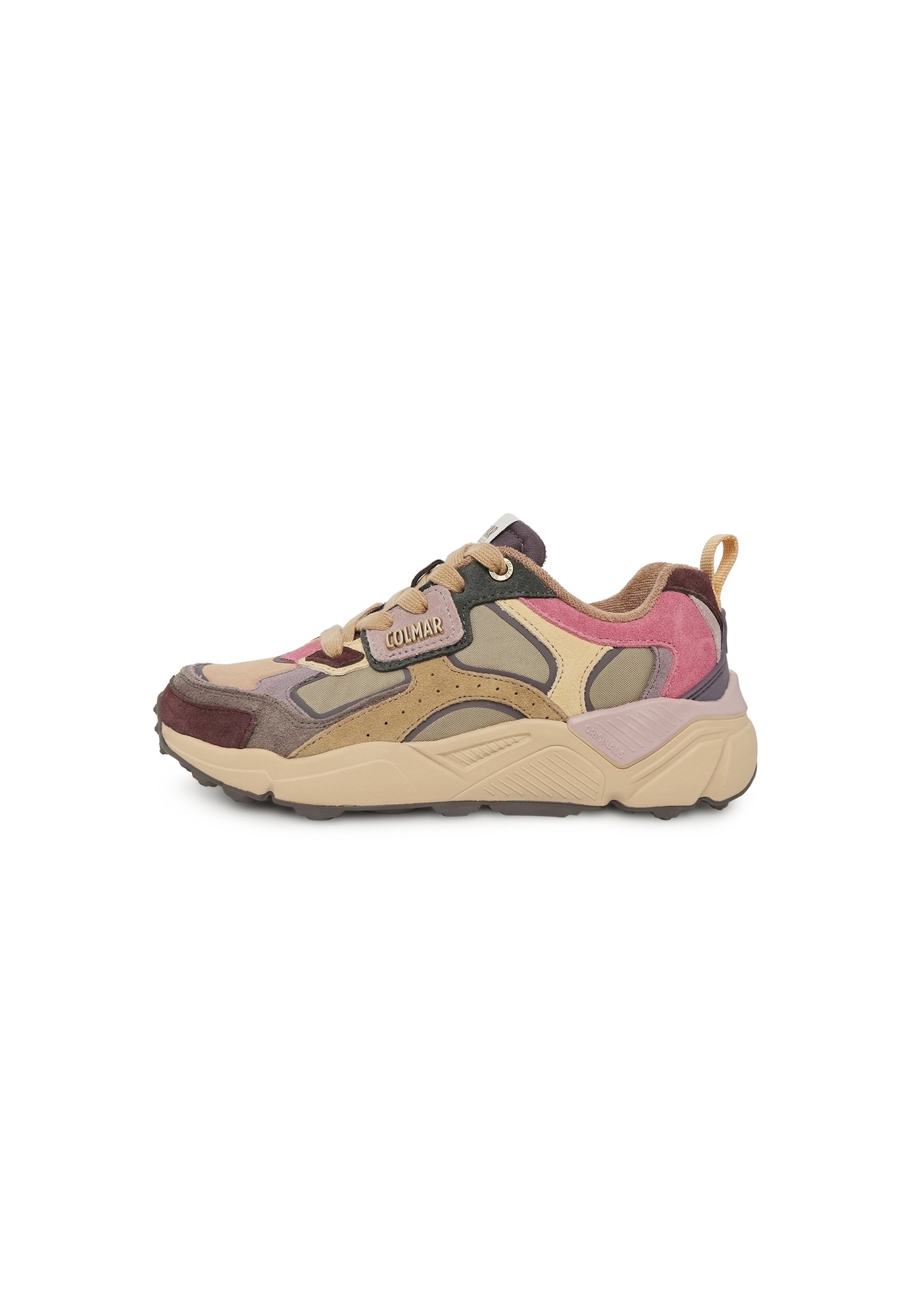 Colmar Matalavartiset tennarit 'GARNER F' beige / harmaa / laventeli / roosa