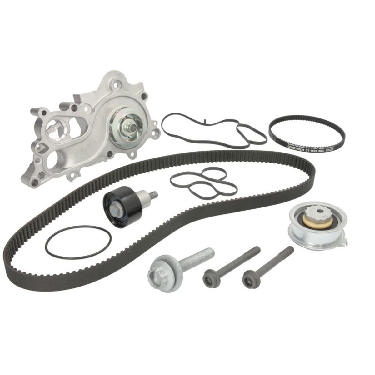 Vesipumppu + jakohihnasarja CONTITECH CT1167WP2PRO
