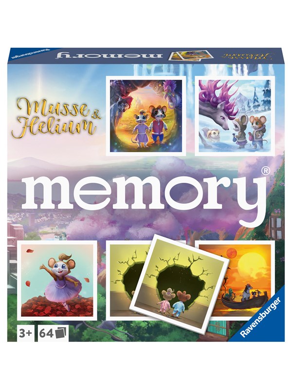 Ravensburger MIkki & Helium Muistipeli