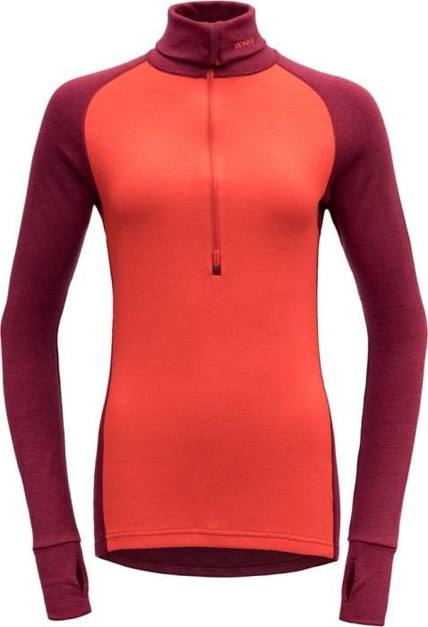 Devold Expedition Merino 235 Zip Neck Woman naisten merinovilla-alusasu