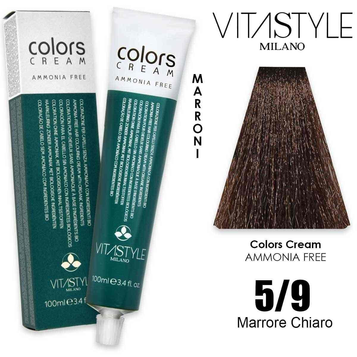 Vitastyle Ammoniakiton hiusvärivoide 100 ml 5.9