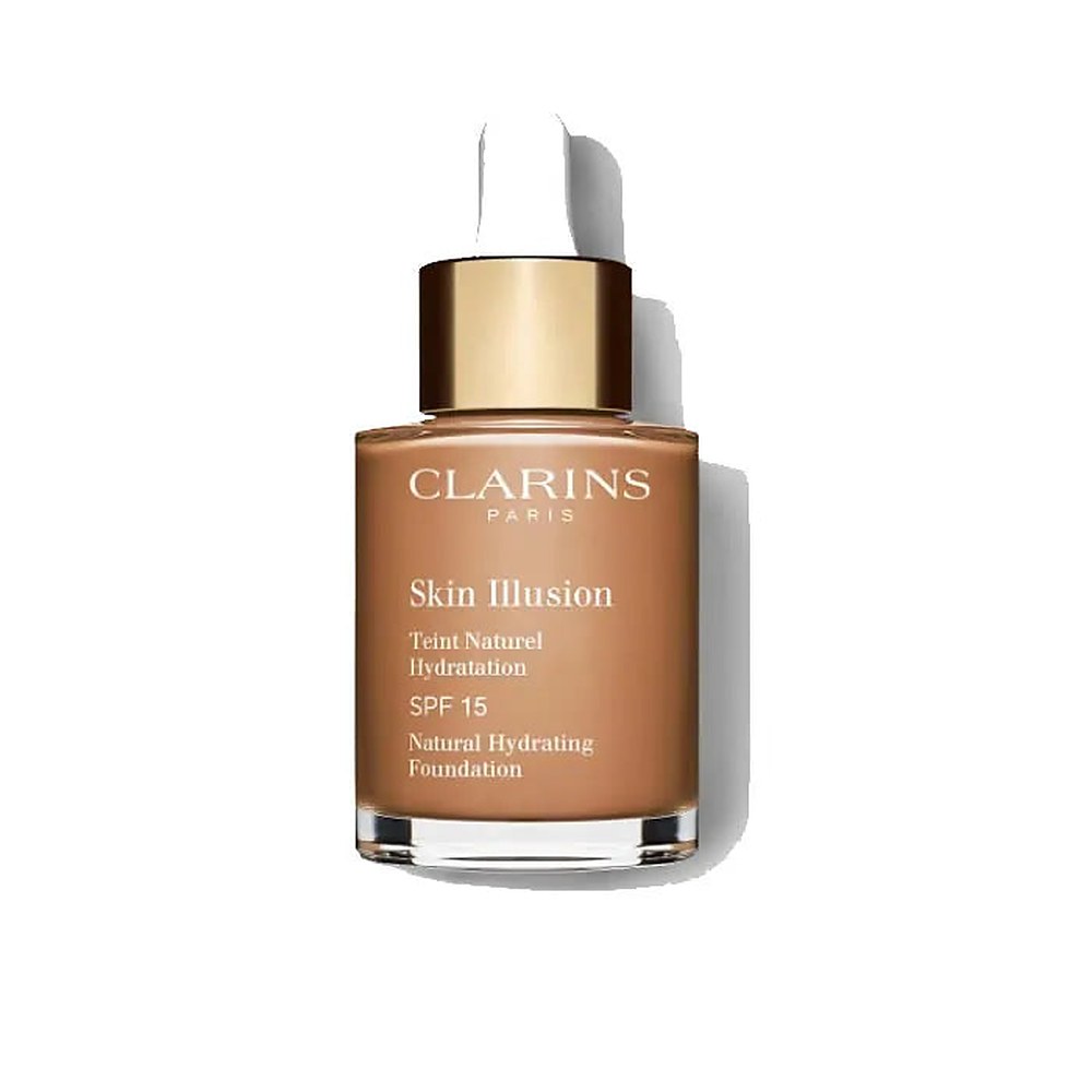 Clarins Skin Illusion — luonnollinen kosteuttava meikkivoide SPF 15 113 Chestnut 30 ml
