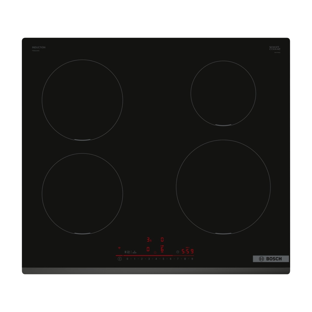 Bosch Serie 6 PIE631HB1E induktiotaso