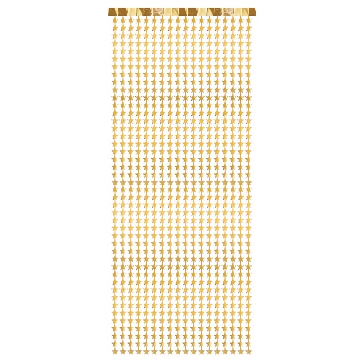 Taustaverho - Kultaiset tähdet, 100 x 245 cm