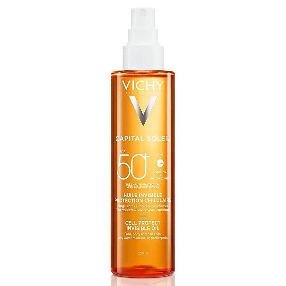 Vichy Pääkaupunki Soleil Idéal Soleil rusketusöljy SPF 50+ 200 ml