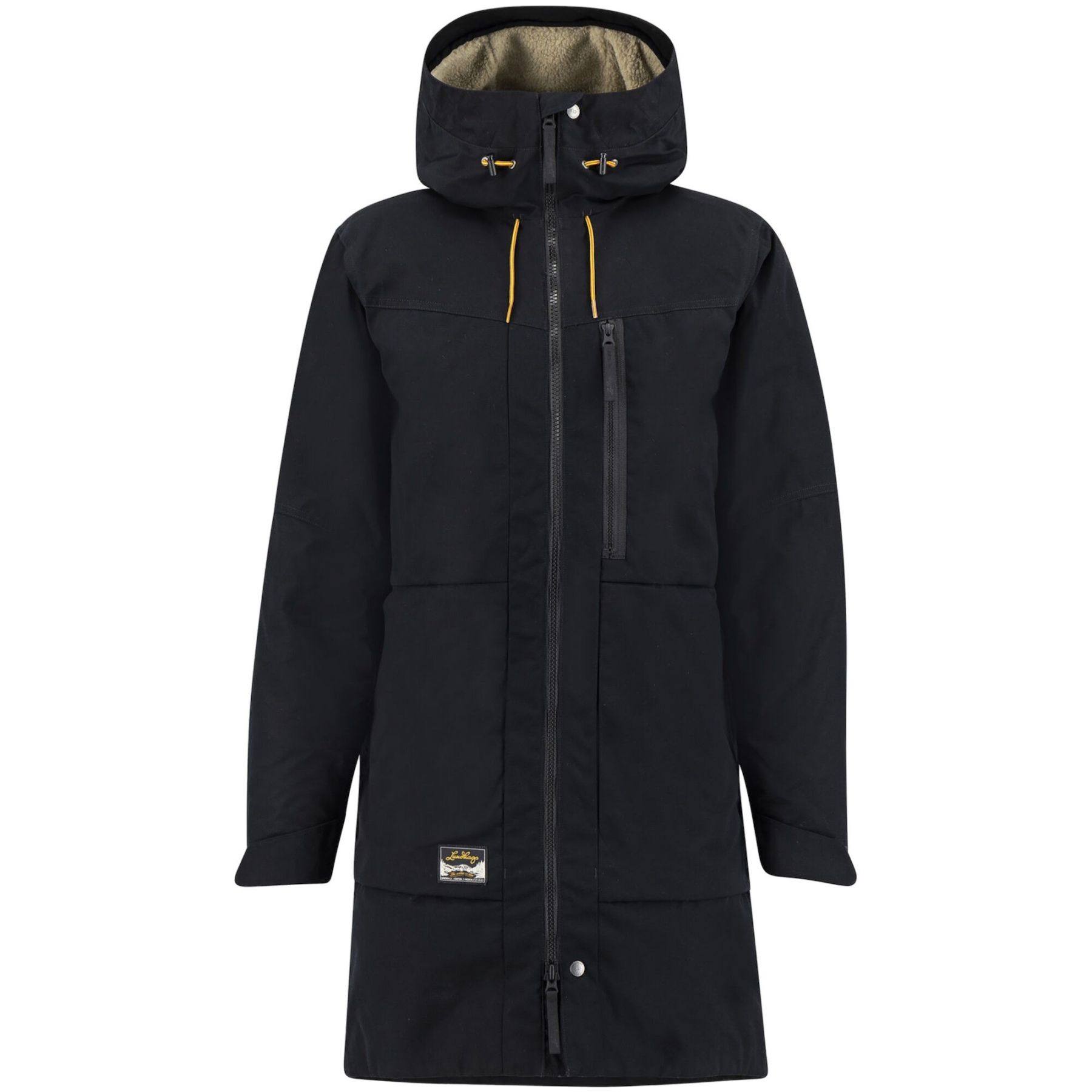 Lundhags Knak Pile Ms Parka, parka, miesten, musta