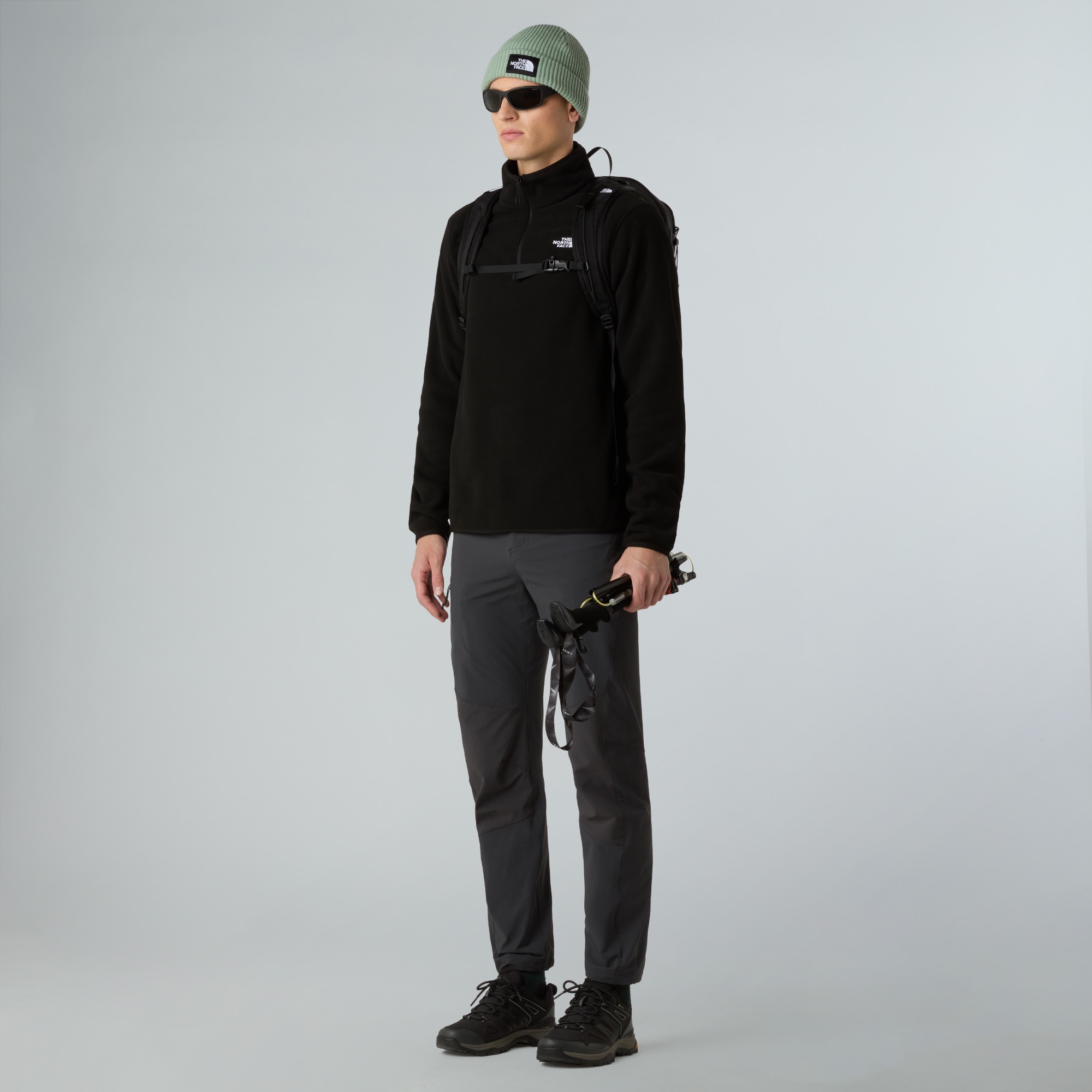 The North Face Men's Glacier Fleece 1/4 Zip miesten fleecepaita