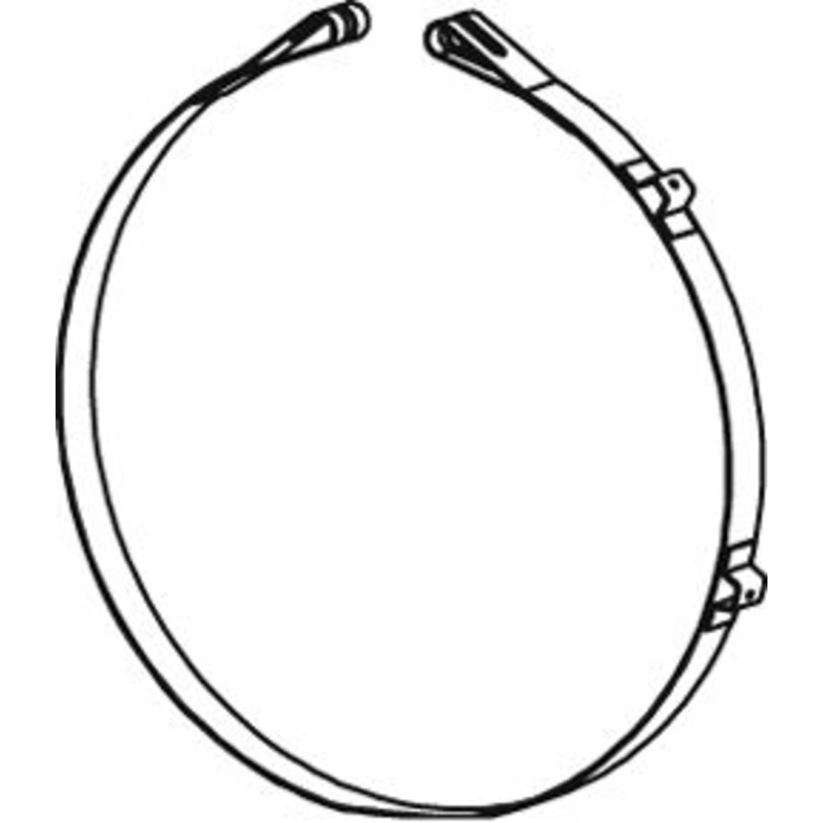 Kiinnitin, äänenvaimentaja DINEX 64891