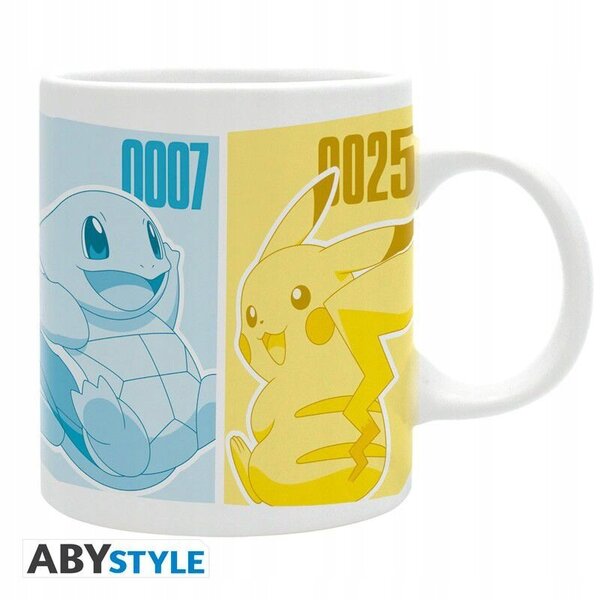 ABYstyle - POKEMON Mug Pikachu & Kanto Starters - Mukit