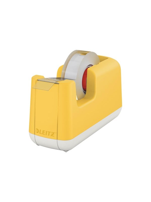 Leitz Cosy teippiteline, 1,9 cm, 33 m, Akryylinitriilibutadieenistyreeni (ABS), Keltainen, 75 mm, 56 mm