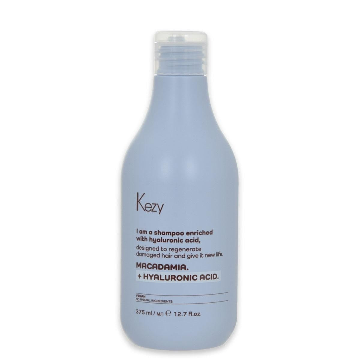 Kezy shampoo macadamia heikosti vaurioituneet hiukset 375 ml