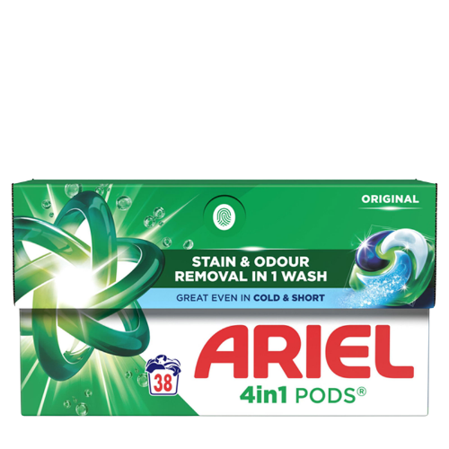 Ariel 4 in 1 Original Pyykinpesukapselit - 38 kpl
