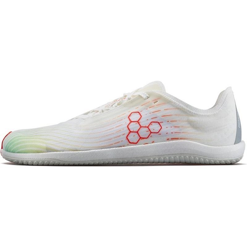 Vivobarefoot Primus Flow Bright White/Neon Orange - 39