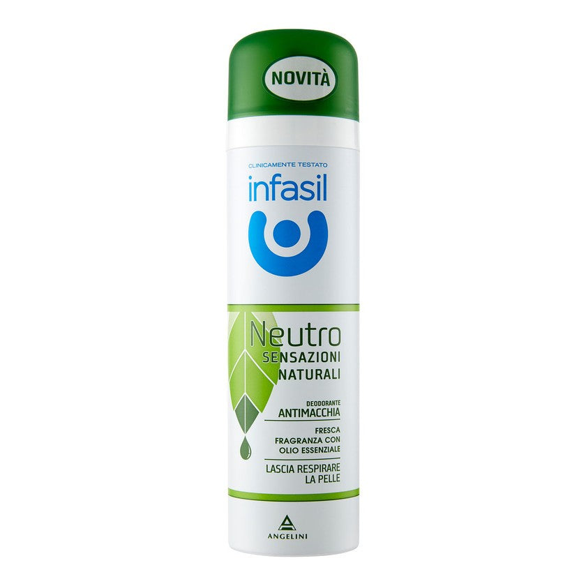 Infasil Deo Spray Neutra Raikas Tuoksu Eteerinen Öljy 150 ml