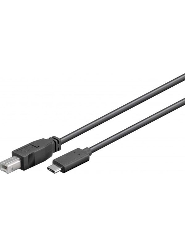 Pro USB 3.1 C - USB 2.0 B - yksi metri